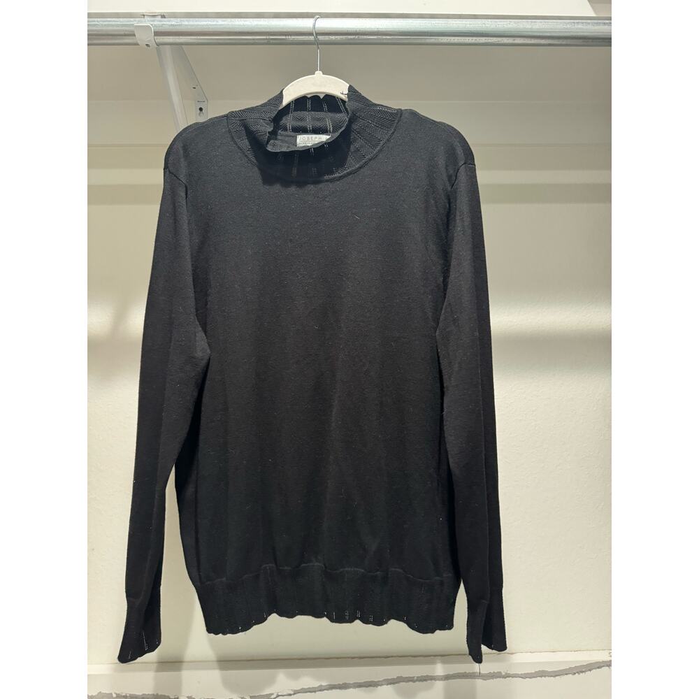 Lot of 2 Joseph A. qu'est-ce‎ que c'est silk Sweater Size XL Black